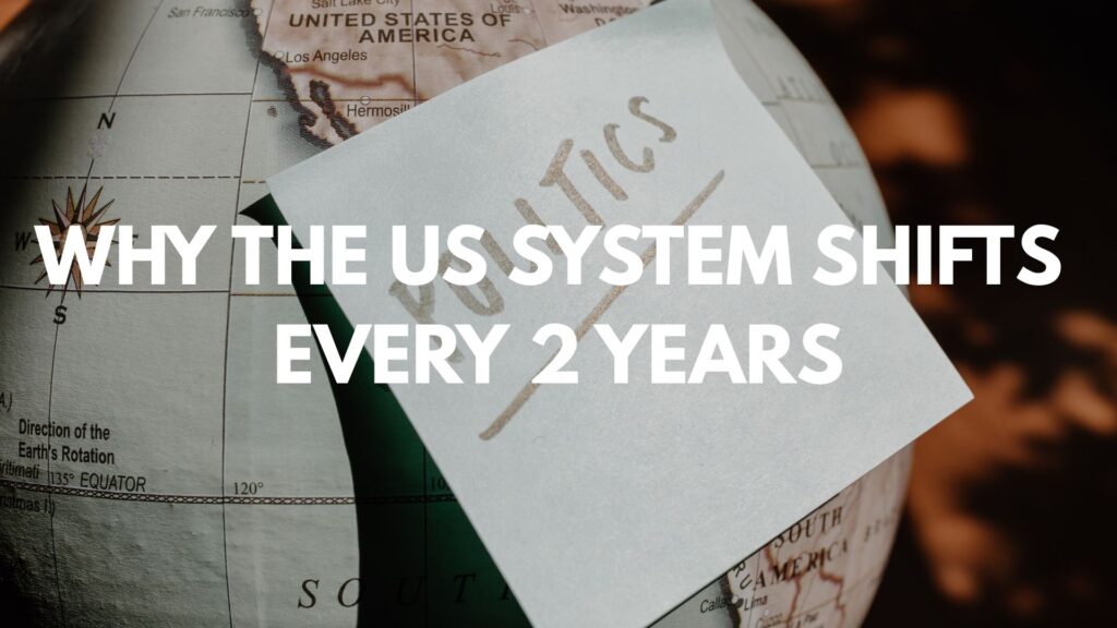 A professional infographic breakdown explaining the purpose and structure of the US Midterm Elections 2026.